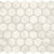 Perpetuo in Timeless White Hexagon 1.5 Tile