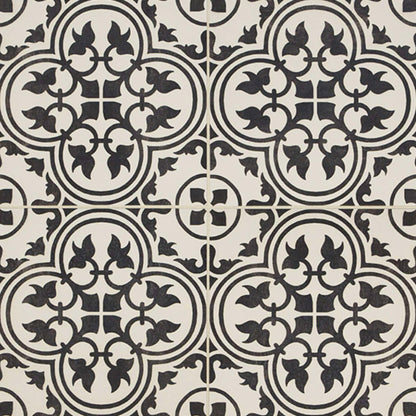 Memoir in Petal Black Tile