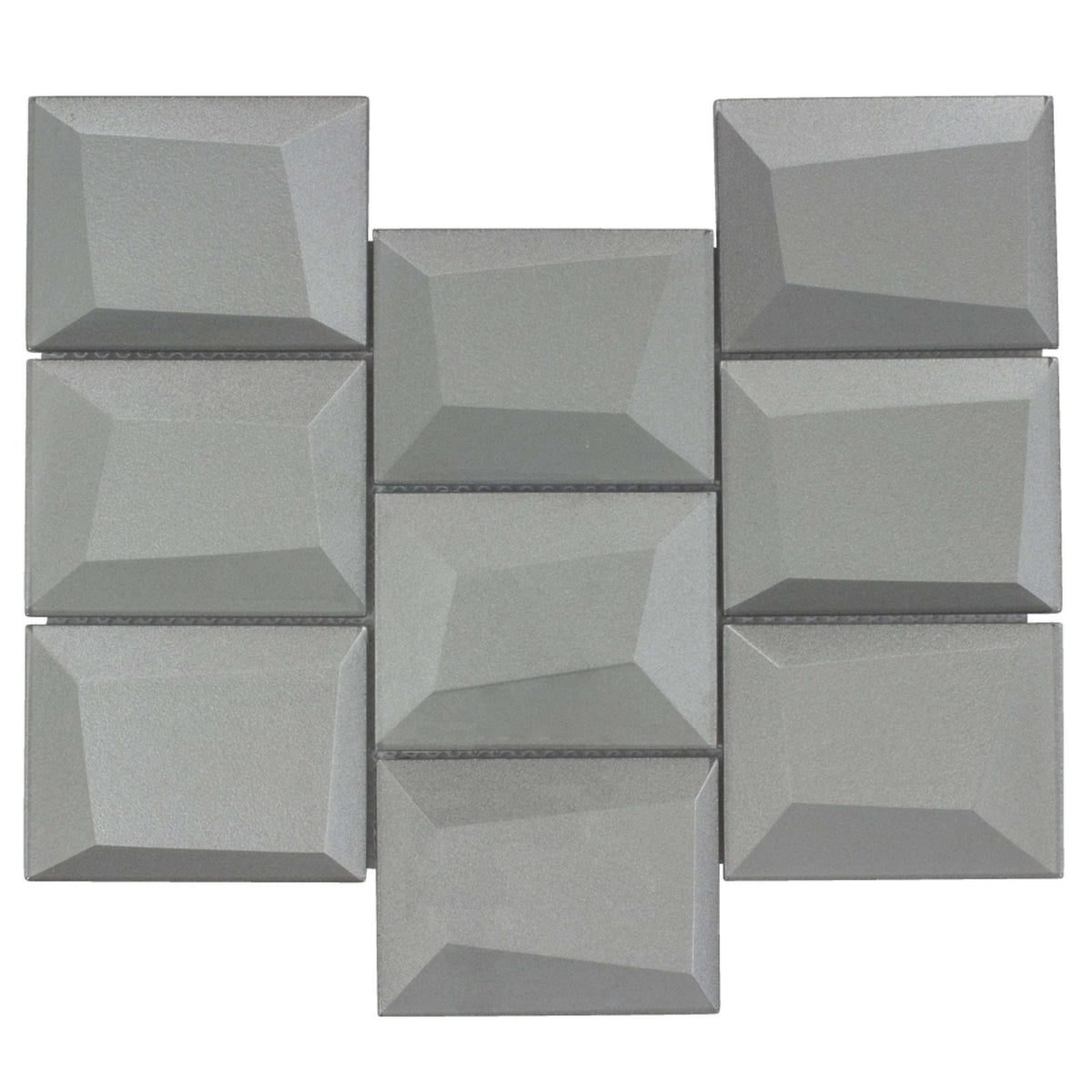Monet Magic in Foggy Blocks Glass Tile