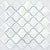 Marble Winter Frost in Winter Frost Lantern Mosaic - Mesh Mosaic Natural Stone