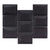 Monet Magic in Smokey Blocks Glass Tile